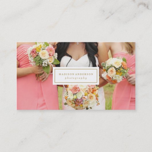 Cartes de visite classiques et propres de | (Devant)