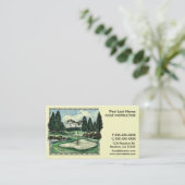 Cartes de visite classiques vintages d'instructeur (Debout devant)