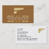 Cartes de visite Classy Firearms (Devant / Derrière)