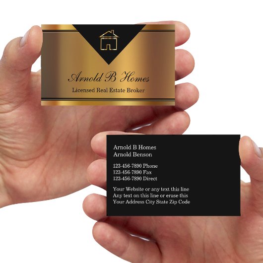 Cartes de visite Classy Realtor