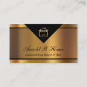 Cartes de visite Classy Realtor (Devant)