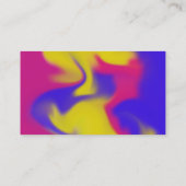 Cartes de visite colorés (Dos)