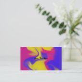 Cartes de visite colorés (Debout devant)