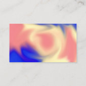 Cartes de visite colorés (Dos)