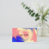 Cartes de visite colorés (Debout devant)