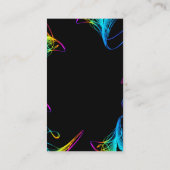 Cartes de visite colorés (Dos)