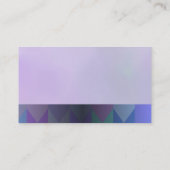 Cartes de visite colorés de conception (Dos)