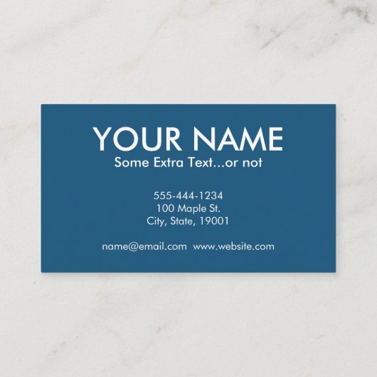 Cartes de visite colorés Locksmith (Dos)