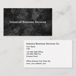 Cartes de visite commerciales industrielles