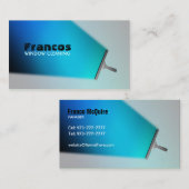 Cartes de visite commerciaux de décapant (Devant / Derrière)