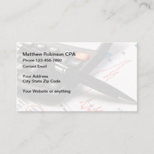 Cartes de visite comptable CPA Nouvelles