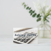 Cartes de visite comptables (Debout devant)