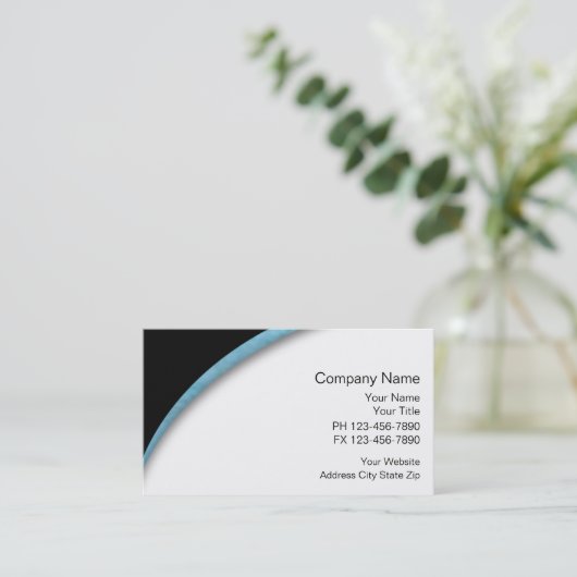 Cartes de visite comptables (Debout devant)