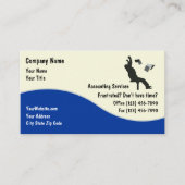 Cartes de visite comptables (Devant)