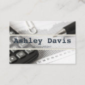 Cartes de visite comptables (Devant)