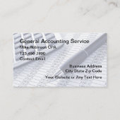 Cartes de visite comptables CPA classiques (Devant)