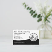 Cartes de visite comptables CPA modernes (Debout devant)