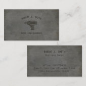 Cartes de visite concrets d'amélioration de (Devant / Derrière)