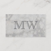 Cartes de visite concrets de spécialiste (Dos)