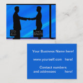 Cartes de visite-conseils (Devant / Derrière)