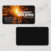 Cartes de visite consultants en soudage personnali (Devant / Derrière)