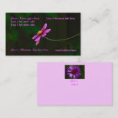 Cartes de visite : contact de w/a de nature (Devant / Derrière)