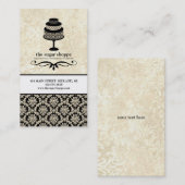 Cartes de visite contemporains de boulangerie (Devant / Derrière)