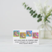 CARTES DE VISITE - Cookies Pop Art (Debout devant)