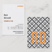Cartes de visite cool (Devant / Derrière)