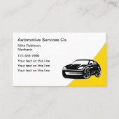 Cartes de visite Cool Automotive Services (Devant)