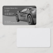 Cartes de visite Cool Car (Devant / Derrière)