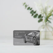 Cartes de visite Cool Car (Debout devant)