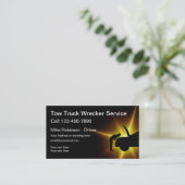 Cartes de visite cool de conducteur de camion-remo (Debout devant)