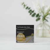 Cartes de visite Cool de construction (Debout devant)