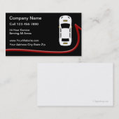 Cartes de visite Cool du service de taxi (Devant / Derrière)