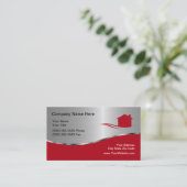 Cartes de visite cool Immobilier Et Services À Dom (Debout devant)