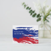 Cartes de visite Cool Painter (Debout devant)