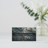 Cartes de visite Cool pour entreprise de construct (Debout devant)