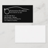 Cartes de visite cool pour services automobiles (Devant / Derrière)