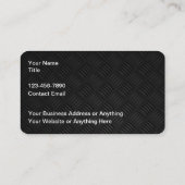 Cartes de visite cool Pour Une Entreprise Automobi (Dos)