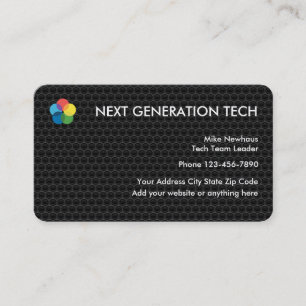 Cartes de visite Cool Tech Logo