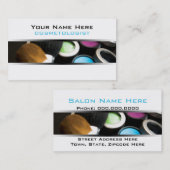 Cartes de visite cosmétologistes (Devant / Derrière)