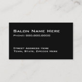 Cartes de visite cosmétologistes (Dos)