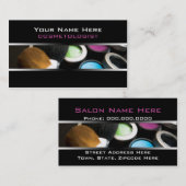Cartes de visite cosmétologistes (Devant / Derrière)