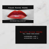 Cartes de visite cosmétologistes (Devant / Derrière)