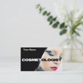 Cartes de visite cosmétologistes uniques (Debout devant)