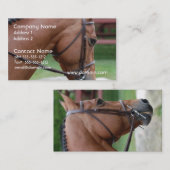 Cartes de visite coupés de poney (Devant / Derrière)