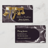 cartes de visite couturiers vintages (Devant / Derrière)