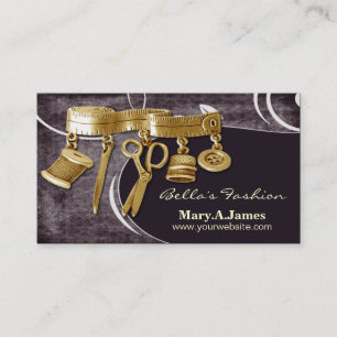 cartes de visite couturiers vintages