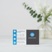 Cartes de visite créatifs (Debout devant)
